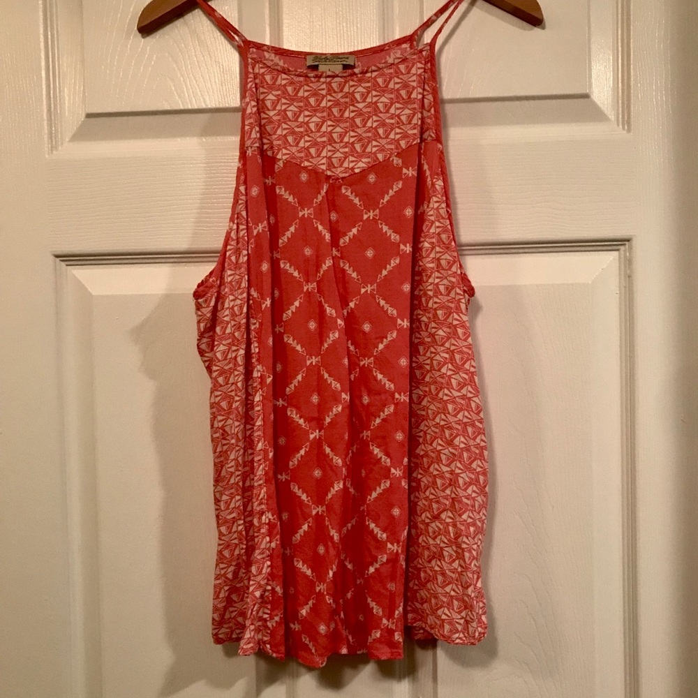 Lucky brand tangerine blouse
